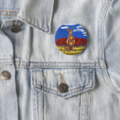 Badge Rond 5 Cm Cadeaux et accessoires Kangaroo (En situation)