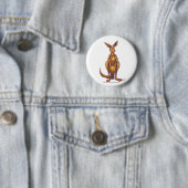 Badge Rond 5 Cm Cadeaux et accessoires Kangaroo (En situation)