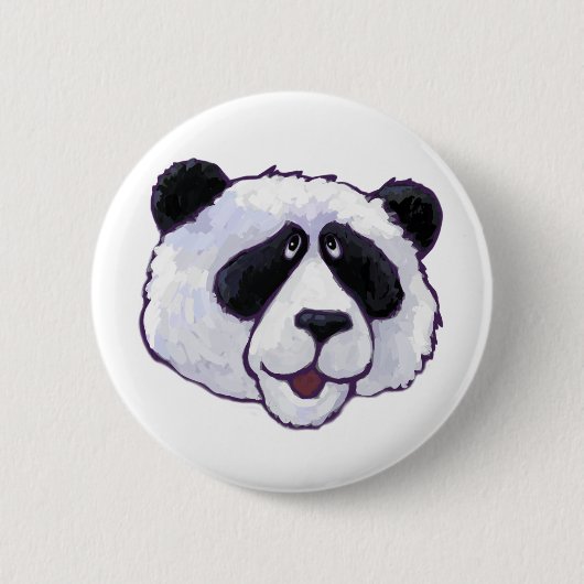 Badge Rond 5 Cm Cadeaux et accessoires pour ours Panda (Devant)