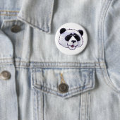 Badge Rond 5 Cm Cadeaux et accessoires pour ours Panda (En situation)