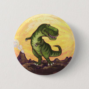 Badge Rond 5 Cm Cadeaux et accessoires Tyrannosaurus