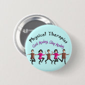 Badge Rond 5 Cm Cadeaux "Get mobile, déplacement de (Devant & derrière)