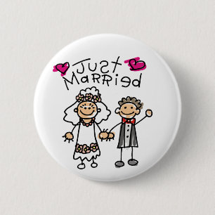 Badge Rond 5 Cm Cadeaux Mariés Cadeaux Nouveaux Cadeaux Lune de mi