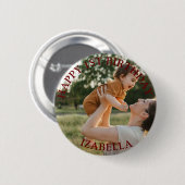 Badge Rond 5 Cm Cadeaux mignons Joyeux anniversaire (Devant & derrière)