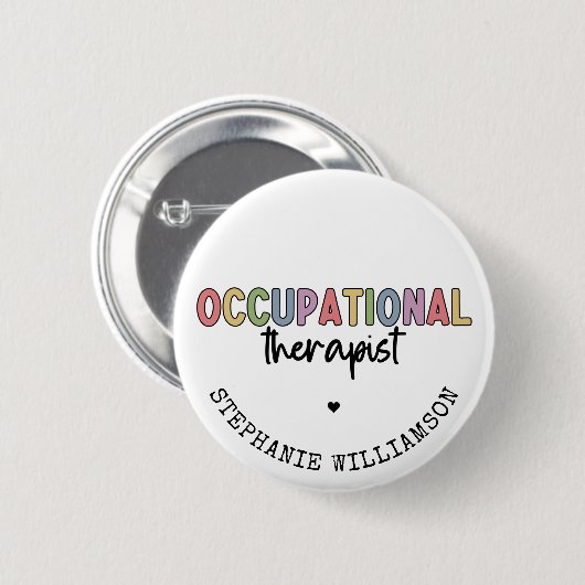 Badge Rond 5 Cm Cadeaux OT (Devant & derrière)