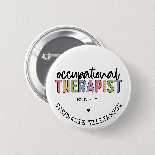 Badge Rond 5 Cm Cadeaux OT (Devant & derrière)