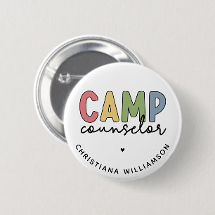 Badge Rond 5 Cm Cadeaux personnalisés de conseillers de camp