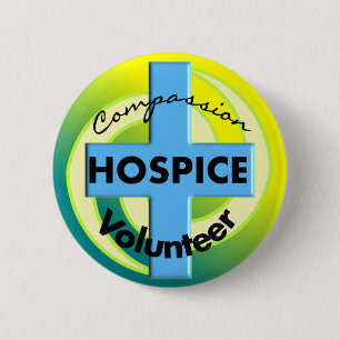 Badge Rond 5 Cm Cadeaux volontaires d'hospice