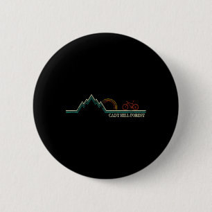 Badge Rond 5 Cm Cady Hill Vélo Tout Terrain Vermont Stowe