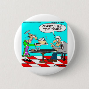 Badge Rond 5 Cm Café inapproprié Drôle Drôle Vache Dons et Tee - s