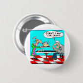 Badge Rond 5 Cm Café inapproprié Drôle Drôle Vache Dons et Tee - s (Devant & derrière)