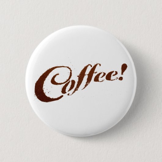 Badge Rond 5 Cm Café Terres de Café - Bouton (Devant)