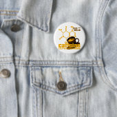 Badge Rond 5 Cm Caféine (En situation)