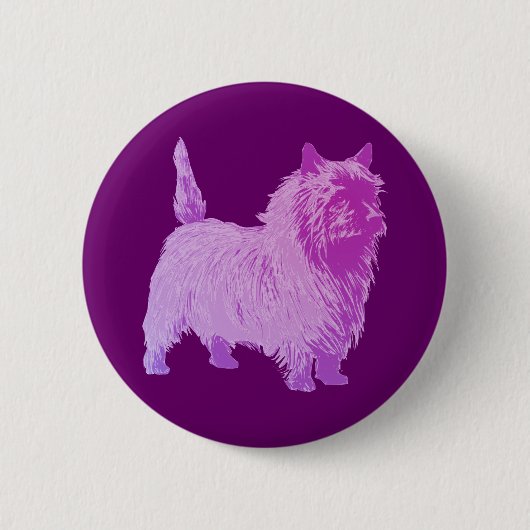 Badge Rond 5 Cm Cairn Terrier (Devant)