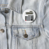 Badge Rond 5 Cm Calculadora (En situation)