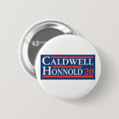 Badge Rond 5 Cm Caldwell Honnold 2020 (Devant & derrière)
