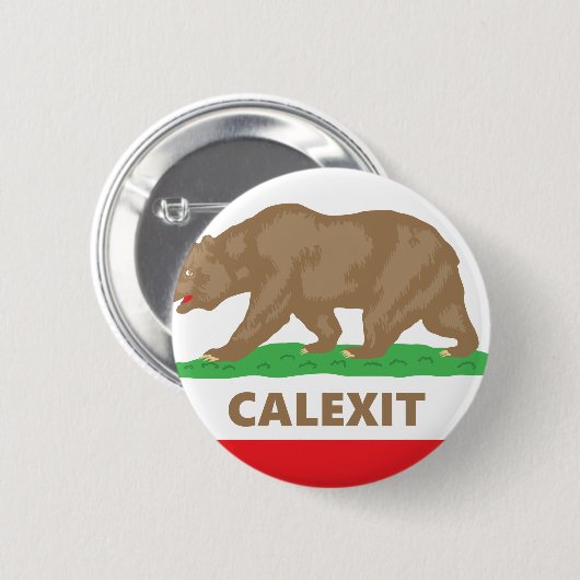 Badge Rond 5 Cm Calexit (Devant & derrière)