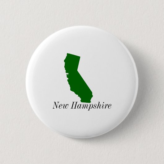 Badge Rond 5 Cm California New Hampshire  (Devant)
