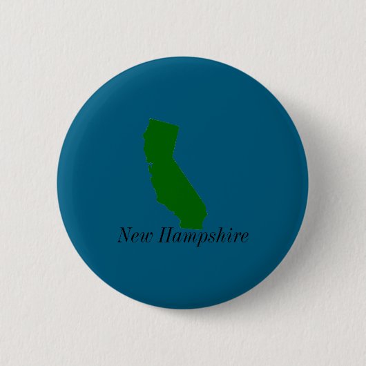 Badge Rond 5 Cm California New Hampshire  (Devant)
