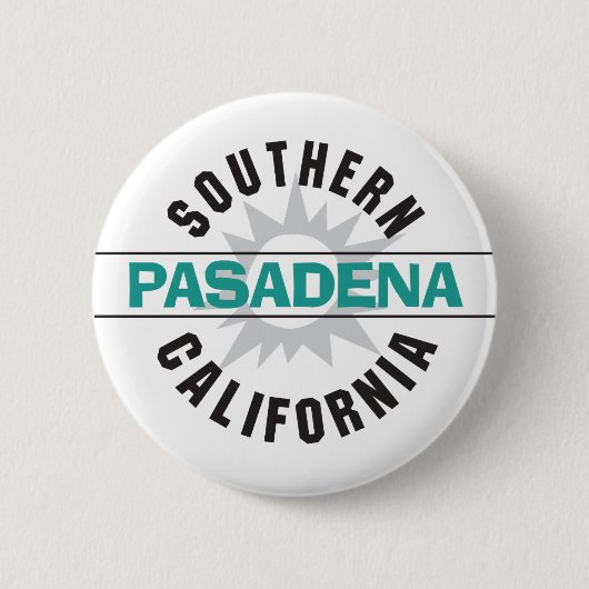 Badge Rond 5 Cm Californie du Sud - Pasadena (Devant)