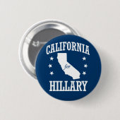 BADGE ROND 5 CM CALIFORNIE POUR LA HILLAIRE (Devant & derrière)