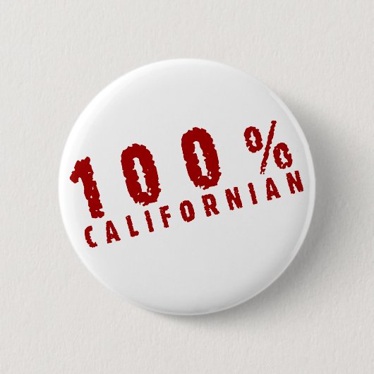 Badge Rond 5 Cm Californien 100 (Devant)