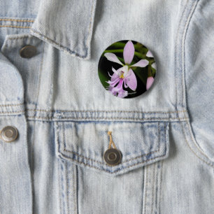 Badge Rond 5 Cm Caligarium d'Epidendrum