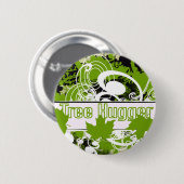 Badge Rond 5 Cm Câlins d'arbres (Devant & derrière)