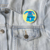 Badge Rond 5 Cm Câlins de Pâques (En situation)