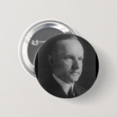 Badge Rond 5 Cm Calvin Coolidge (Devant & derrière)