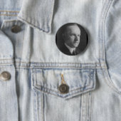 Badge Rond 5 Cm Calvin Coolidge (En situation)