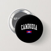 BADGE ROND 5 CM CAMBODGE (Devant & derrière)
