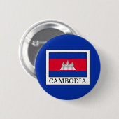 Badge Rond 5 Cm Cambodge (Devant & derrière)