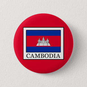Badge Rond 5 Cm Cambodia