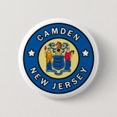 Badge Rond 5 Cm Camden New Jersey (Devant)