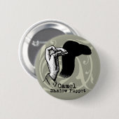Badge Rond 5 Cm Camel Hand Puppet Shadow Games (Devant & derrière)