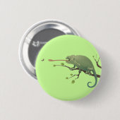 BADGE ROND 5 CM CAMÉLÉON (Devant & derrière)