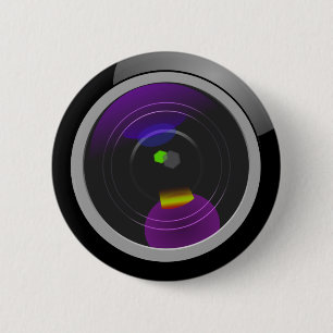 Badge Rond 5 Cm Caméra