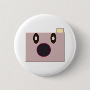 Badge Rond 5 Cm Caméra