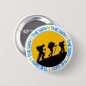 Badge Rond 5 Cm Camino de Santiago (Devant & derrière)