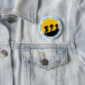 Badge Rond 5 Cm Camino de Santiago (En situation)