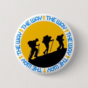 Badge Rond 5 Cm Camino de Santiago