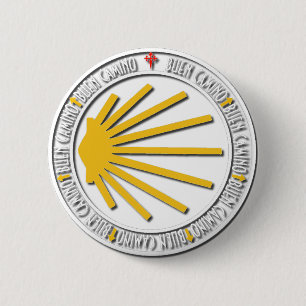 Badge Rond 5 Cm Camino de Santiago