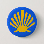 Badge Rond 5 Cm Camino de Santiago (Devant)