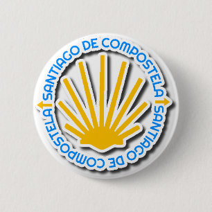 Badge Rond 5 Cm Camino de Santiago