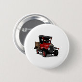 Badge Rond 5 Cm Camion de dessin (Devant & derrière)