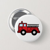 Badge Rond 5 Cm Camion de véhicule de secours de Firetruck de (Devant & derrière)