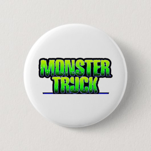 Badge Rond 5 Cm camion monstre, camions monstre, confiture monstre (Devant)