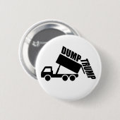 Badge Rond 5 Cm Camion Trump (Devant & derrière)