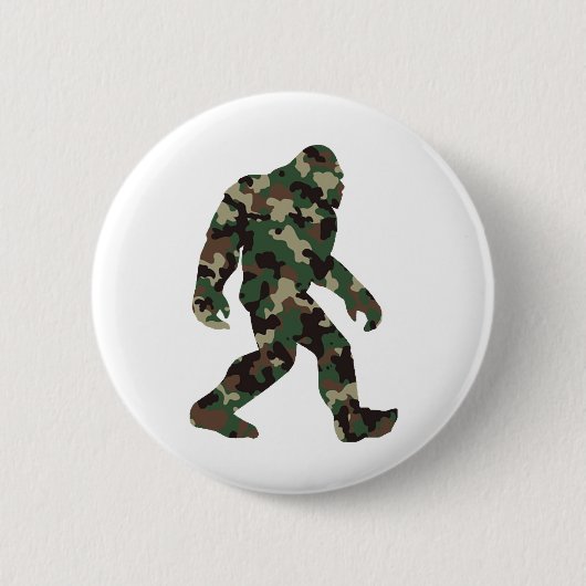Badge Rond 5 Cm Camo Bigfoot Sasquatch (Devant)